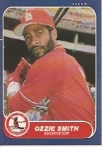 1986 Fleer Base Set #46 Ozzie Smith