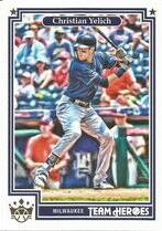 2019 Panini Diamond Kings Team Heroes #TH-5 Christian Yelich