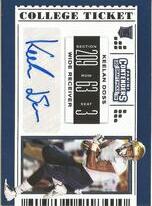 2019 Panini Contenders Draft Picks #154 Keelan Doss
