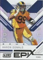 2019 Score Epix Game #EG-6 Aaron Donald