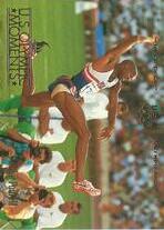 1996 Upper Deck USA Olympicards #21 Mike Powell