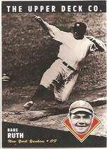 1994 Upper Deck All-Time Heroes #60 Babe Ruth