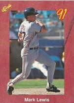 1991 Classic II (1-60) #T11 Mark Lewis