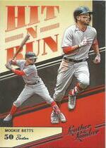 2019 Panini Leather & Lumber Hit-N-Run #2 Mookie Betts