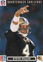 1991 Dominos Quarterbacks #24 Steve Walsh