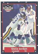 1991 Fleer Stars and Stripes #83 Steve Jordan