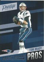 2019 Panini Prestige Prestigious Pros #1 Tom Brady