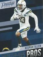 2019 Panini Prestige Prestigious Pros #17 Keenan Allen
