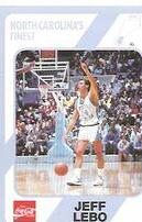 1989 Collegiate Collection North Carolina #135 Jeff Lebo