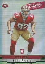 2019 Panini Prestige Xtra Points Green #211 Nick Bosa