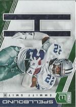 2019 Donruss Elite Spellbound Green #SP-33 Emmitt Smith