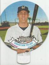 2019 Topps Heritage High Number 1970 Topps Candy Lids #22 Christian Yelich