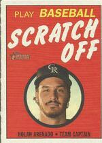2019 Topps Heritage High Number 1970 Topps Scratch Off #25 Nolan Arenado