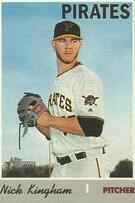2019 Topps Heritage High Number #700 Nick Kingham