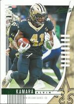 2019 Panini Absolute Green #77 Alvin Kamara
