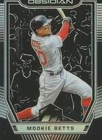 2019 Panini Chronicles Obsidian #51 Mookie Betts