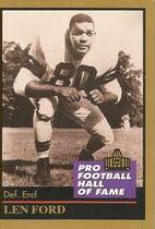 1991 ENOR Pro Football HOF #42 Len Ford