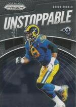 2019 Panini Prizm Unstoppable #3 Aaron Donald