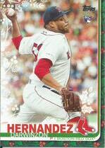 2019 Topps Holiday #HW98 Darwinzon Hernandez