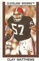 1989 Panini Stickers #246 Clay Matthews