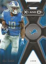 2019 Panini Playbook Xs and Os #40 Kenny Golladay