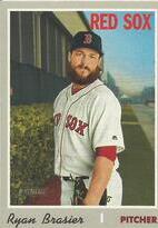 2019 Topps Heritage High Number #694 Ryan Brasier