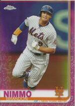 2019 Topps Chrome Pink Refractor #8 Brandon Nimmo