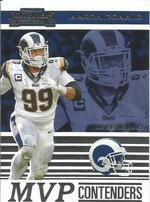 2019 Panini Contenders MVP Contenders #24 Aaron Donald