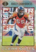 2019 Panini Illusions Clear Shots #20 Bradley Chubb