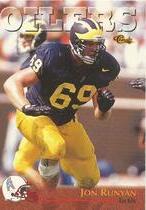 1996 Classic NFL Rookies #15 Jon Runyan