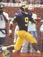 1996 Classic NFL Rookies #82 Mercury Hayes