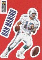 1996 Upper Deck Collectors Choice Stick-Ums #S1 Dan Marino