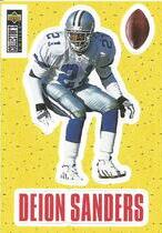 1996 Upper Deck Collectors Choice Stick-Ums #S8 Deion Sanders