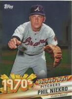 2020 Topps Decades Best Chrome #DBC-40 Phil Niekro