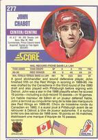 1990 Score Canadian #277 John Chabot