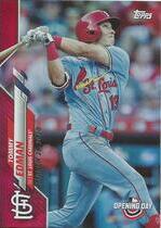 2020 Topps Opening Day Red Foil Target #135 Tommy Edman