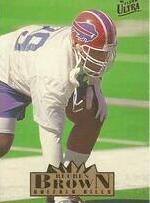 1995 Ultra Base Set #24 Ruben Brown