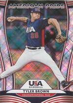 2020 Donruss American Pride USA Baseball Diamond #AP13 Gerrit Cole|Tyler Brown