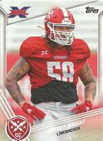 2020 Topps XFL #11 Scooby Wright
