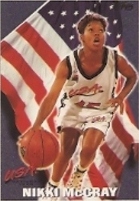 1996 Topps USA Women's National Team #7 Nikki McCray
