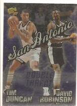 1997 Press Pass Double Threat #NNO Tim Duncan|David Robinson