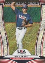 2020 Donruss American Pride USA Baseball Rapture #AP22 Nick Frasso|Stephen Strasburg