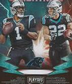 2019 Playoff Thunder and Lightning #8 Cam Newton|Christian Mccaffrey