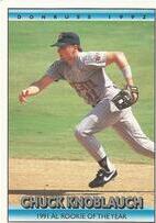 1992 Donruss Bonus Cards #BC5 Chuck Knoblauch