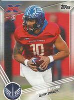 2020 Topps XFL #116 Jordan Taamu