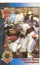 1993 Wild Card Field Force Silver #42 Natrone Means