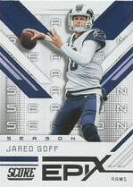 2019 Score Epix Season #ES-1 Jared Goff