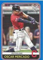 2020 Topps Big League Blue #219 Oscar Mercado