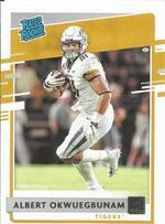 2020 Panini Chronicles Draft Picks Donruss Rated Rookies #12 Albert Okwuegbunam