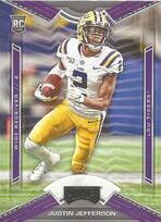 2020 Panini Chronicles Draft Picks Playoff #9 Justin Jefferson